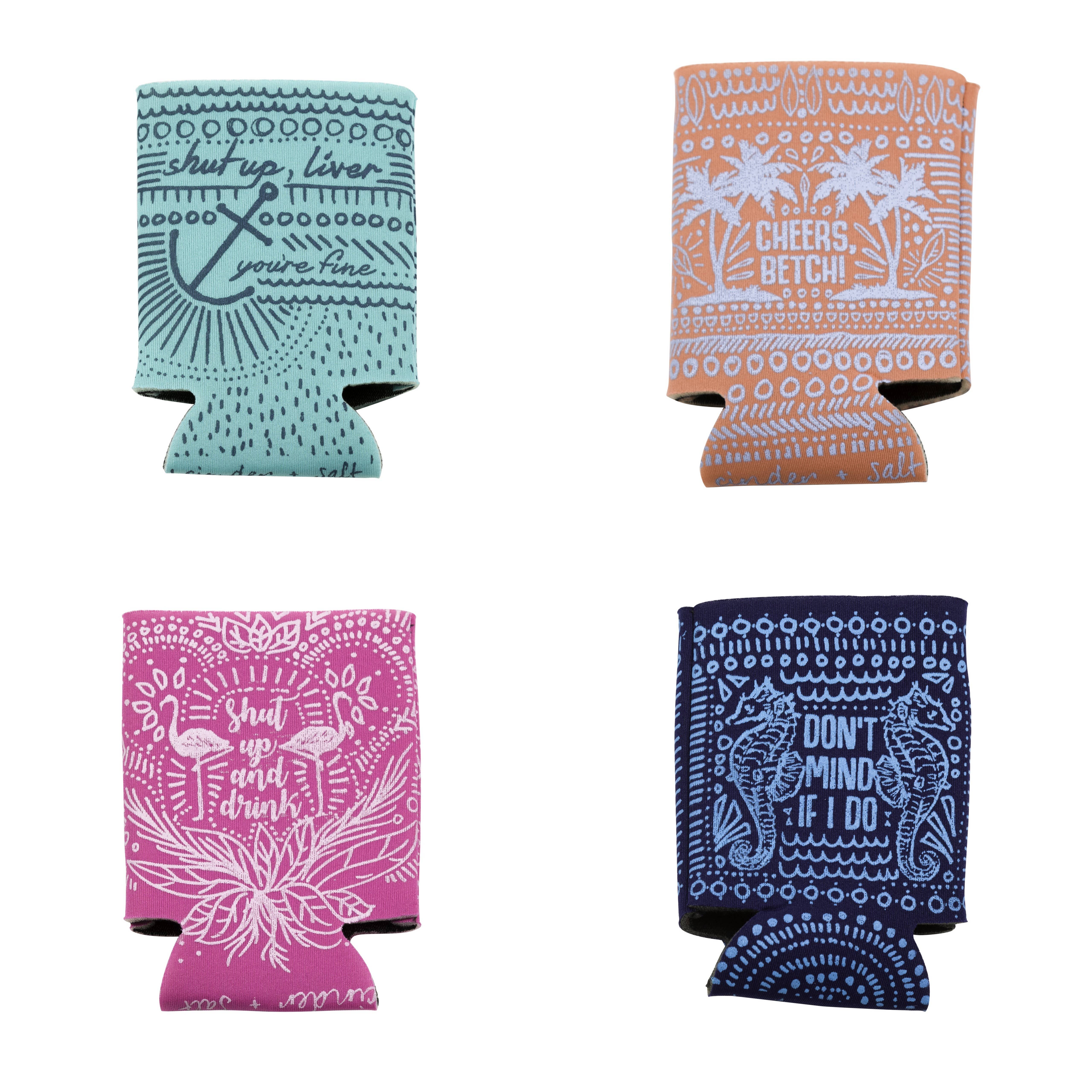 Cinder + Salt - Wholesale Drink Huggers & Koozies - Can Cooler - Don't Mind If I Do1