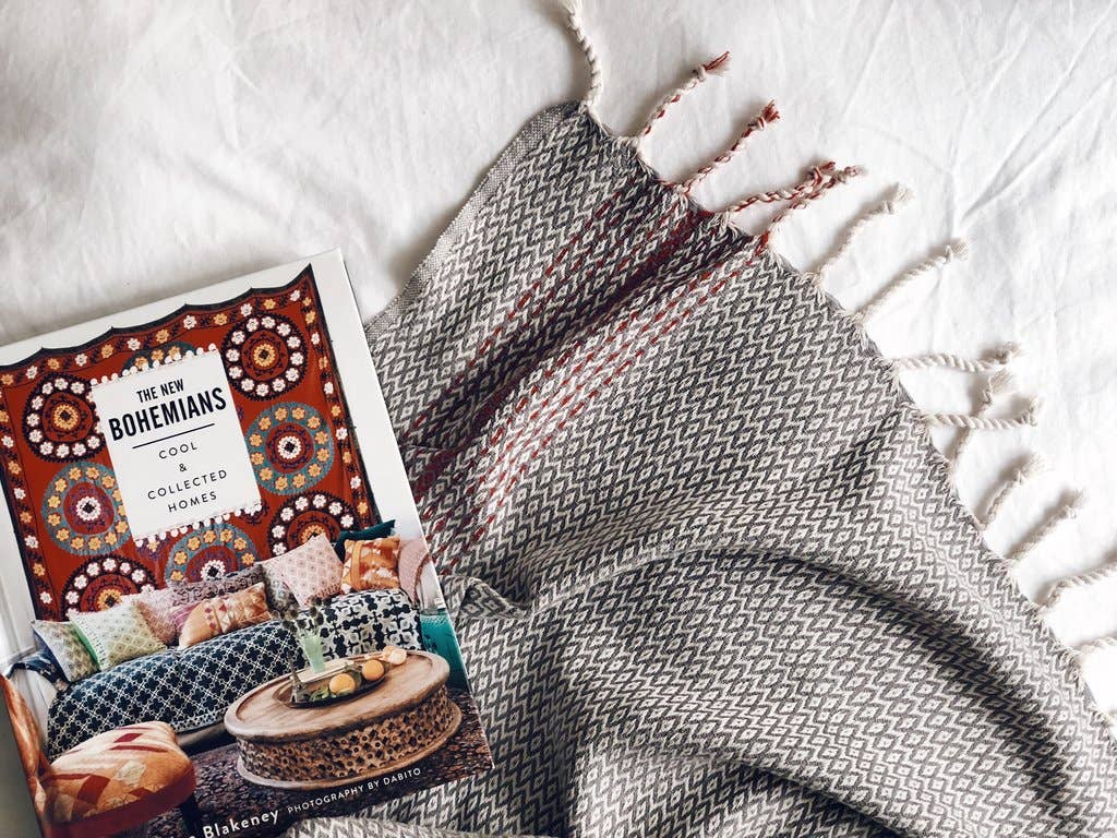 Smyrna Collection - Wholesale Beach Towel - Blackrock Peshtemal3