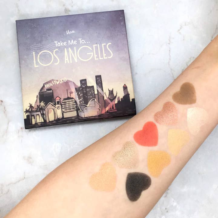Mavie. Cosmetics - Wholesale Eyeshadow palette - Take Me To... Los Angeles Eyeshadow Palette4