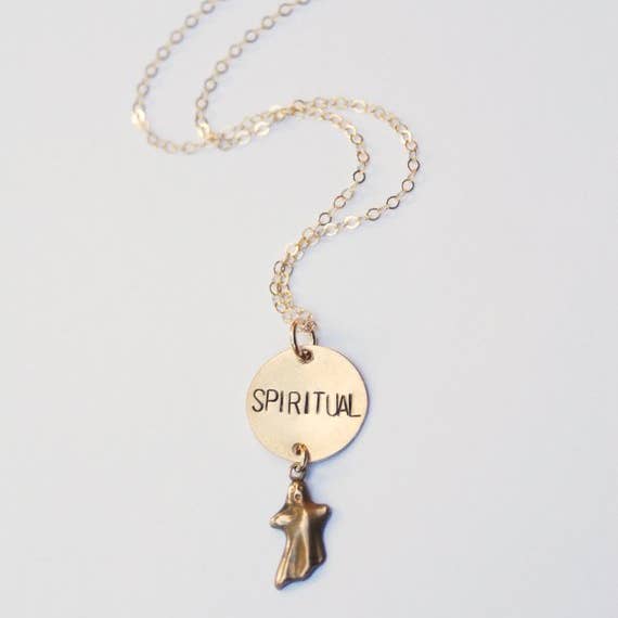 Bang-Up Betty - Wholesale Pendant/Charm Necklace - Spiritual Ghost Necklace