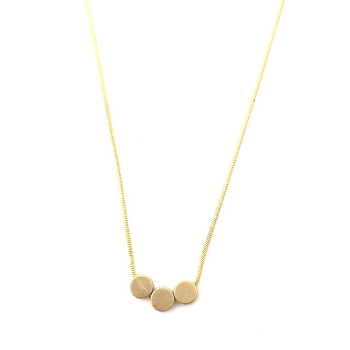 Ellipsis Slider Necklace for wholesale by Rebekah Vinyard Jewelry
