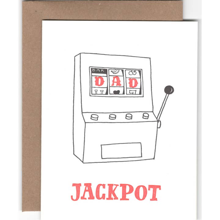 Jackpot Dad for wholesale by Power and Light Press