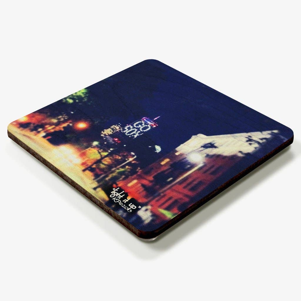 Simply Grateful - Wholesale Coasters - Light It Up Coaster1