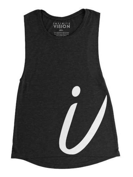 Infinite Vision Boxer Tank - Svart Med Vit IV för wholesale av Infinite Vision