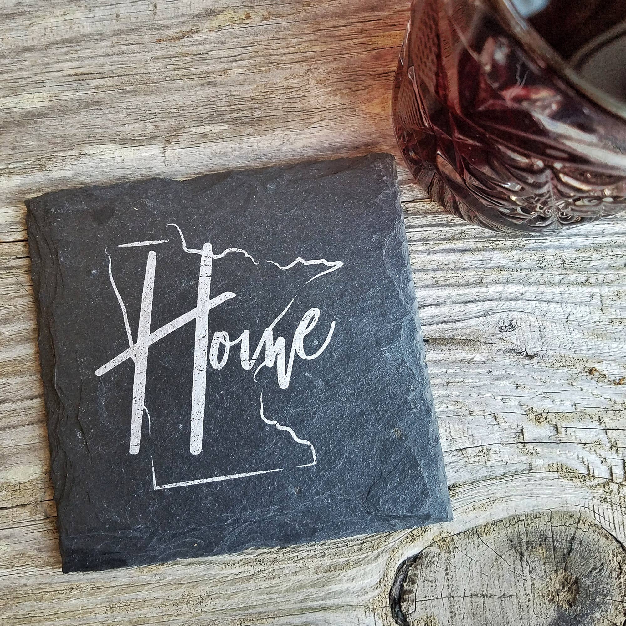 Cheers Ink - Wholesale Coasters - Minnesota Home Slate Coaster4