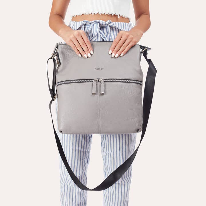 Grey Zip Tote Bag and other Purchase Wholesale grey pebbles. Free Returns & Net 60 Terms on Faire trending on Faire.