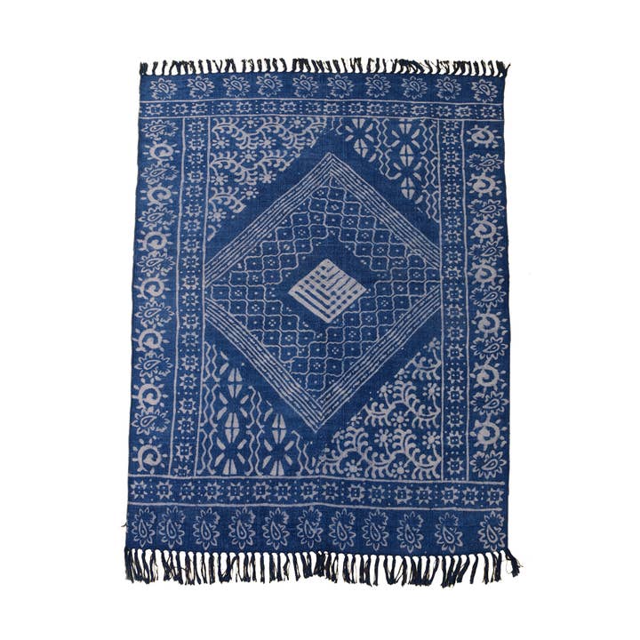 Impresión en bloque 12 para venta al por mayor de Jaipur RugHauz