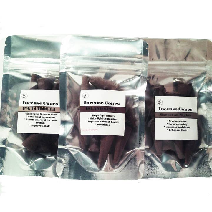 Cônes d'encens pour la vente par Keith Clark