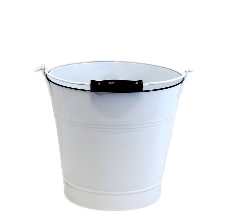 Home Kreation by KK dba Kraft Klub – Engroshandel Spand – Emalje spand MED TRÆHÅNDTAG7