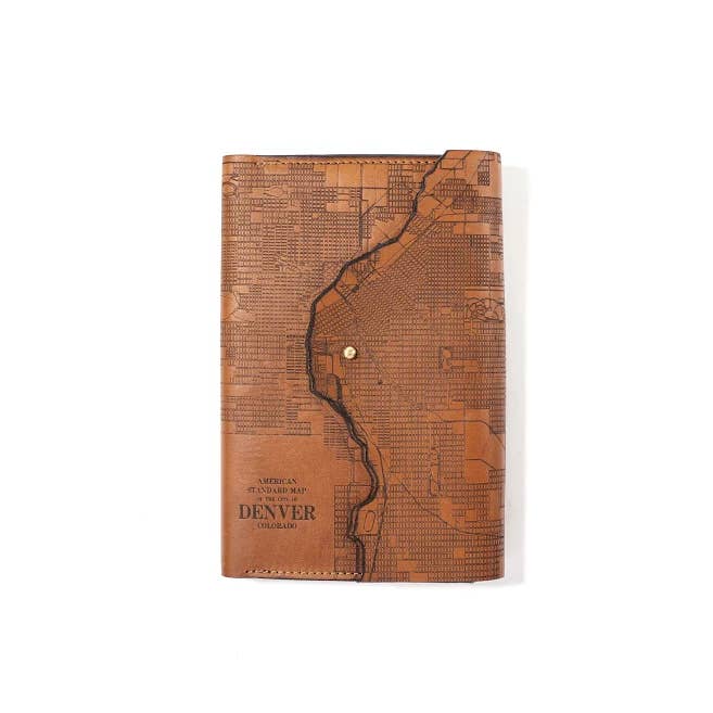Tactile Craftworks - Wholesale Journal/Diary - Denver Map Journal