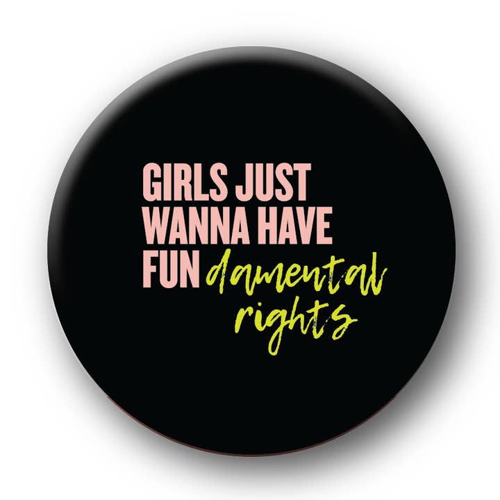 The Card Bureau - Wholesale Lapel Pin/Button - Fundamental Rights Button Pin0