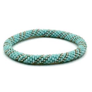 Wholesale Nepal Slide On Bracelet, Seed Bead Bracelet, Handmade