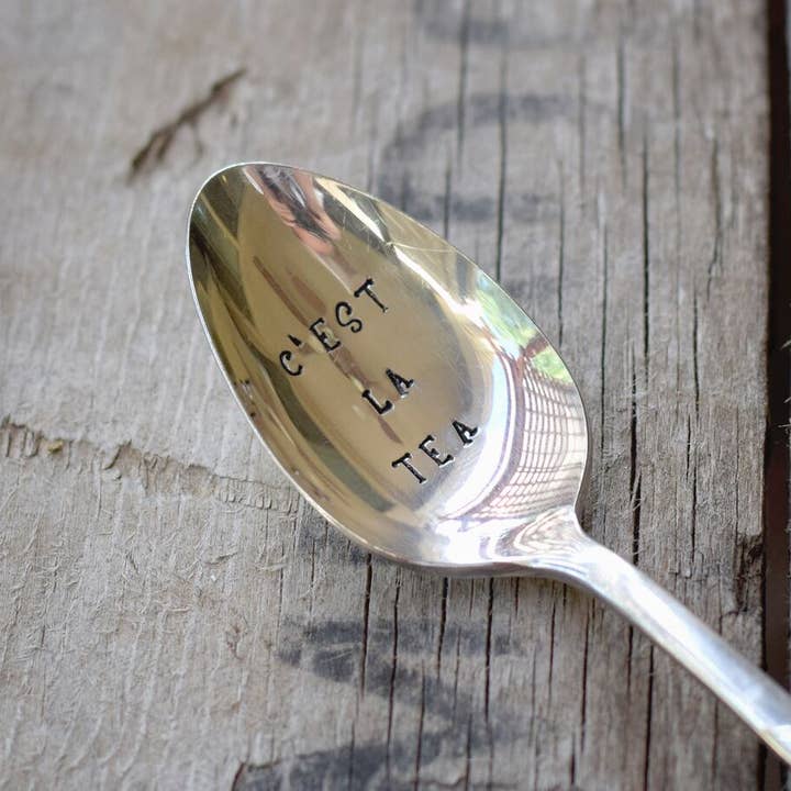 C'est La Tea Teaspoon for wholesale by Pumpernickel and Wry
