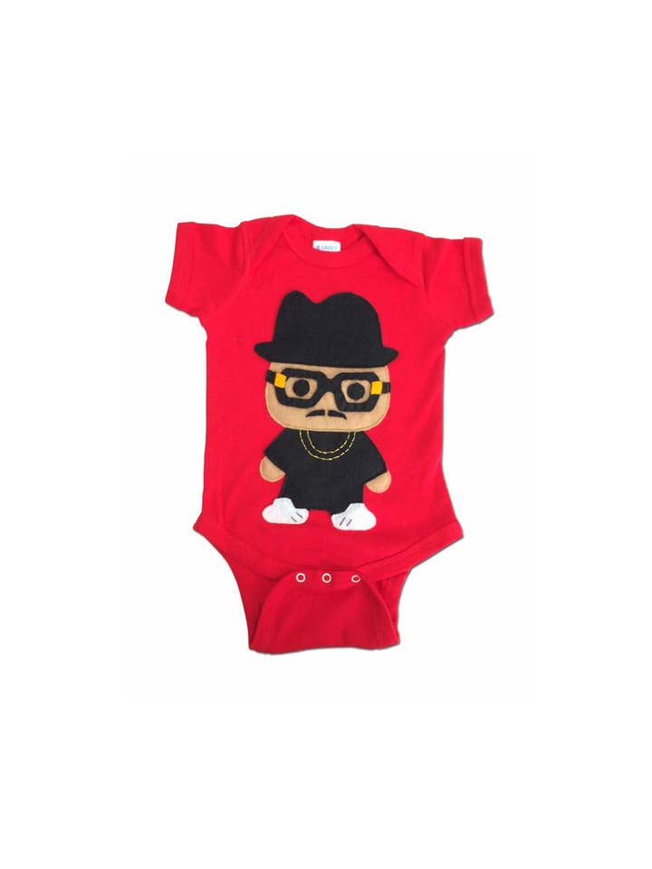 mi cielo – wholesale Bodysuit (non-footed) – Baby – Hip Hop Onesie Rad Rapper - Tall Hat