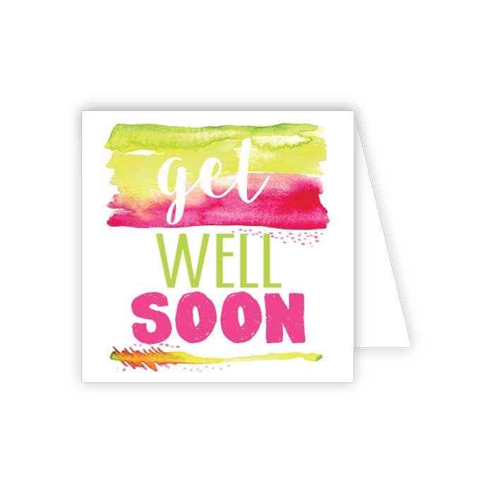 Get Well Soon Enclosure Card for wholesale by RosanneBeck Collections