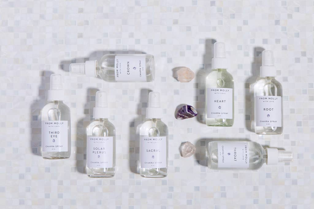 From Molly With Love - Wholesale Aromatherapy Mist - Chakra Spray1