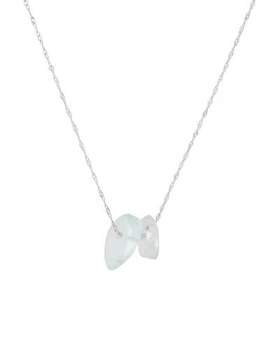 Collier de roche aigue-marine pour la vente par Ore & Gold