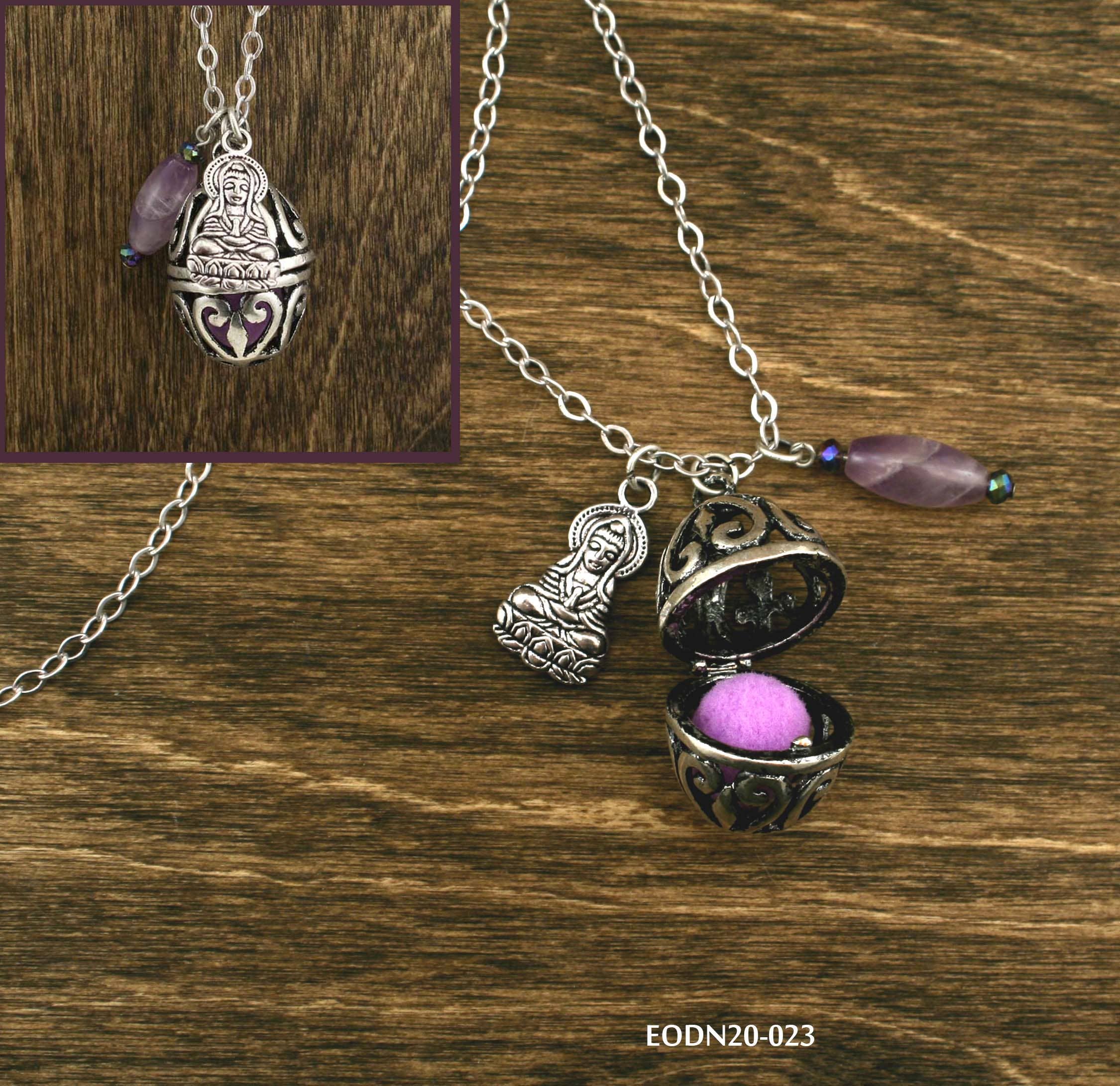 AAOTE - Wholesale Aromatherapy Necklace - Valentine Gift Aromatherapy Diffuser Locket on long chain5