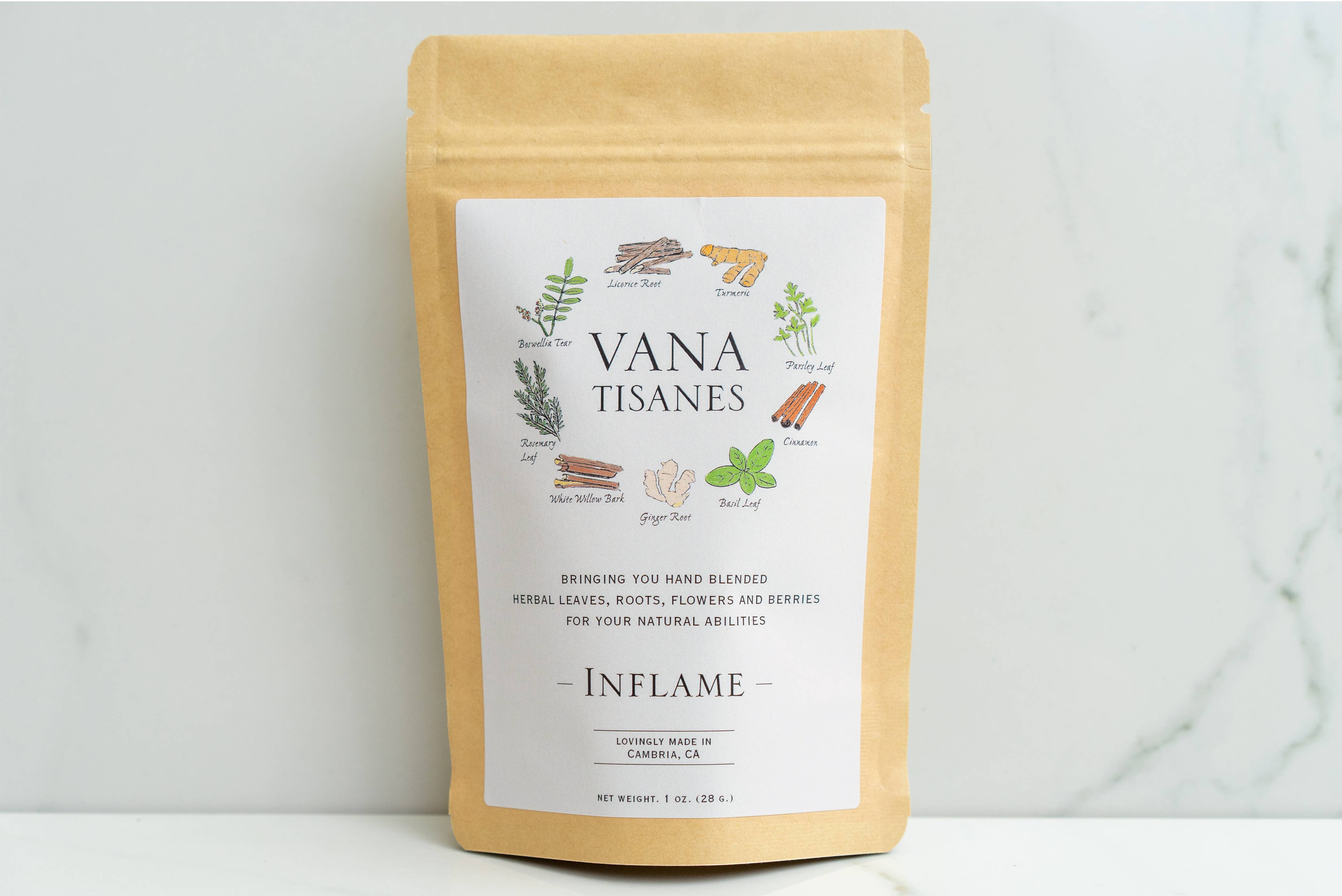 Vana Tisanes - Vente Thés santé/détox - Inflammer Tisane3