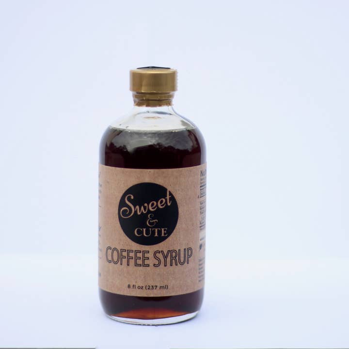 Sweet & Cute Sweets - Wholesale Cocktail Mix/Syrup - 8 oz Original Coffee Syrup