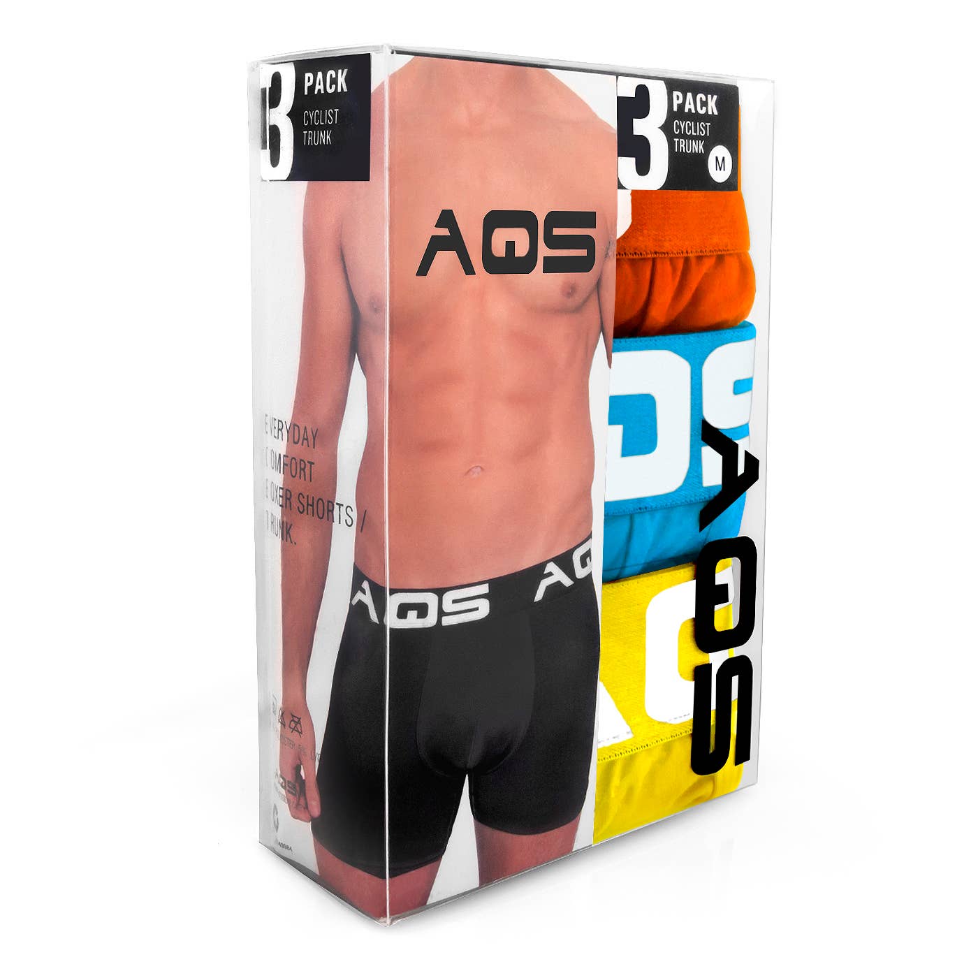 AQS Brand Inc. - Vente Sous-vêtements – homme - AQS Classic Fit Lot de 3 caleçons1