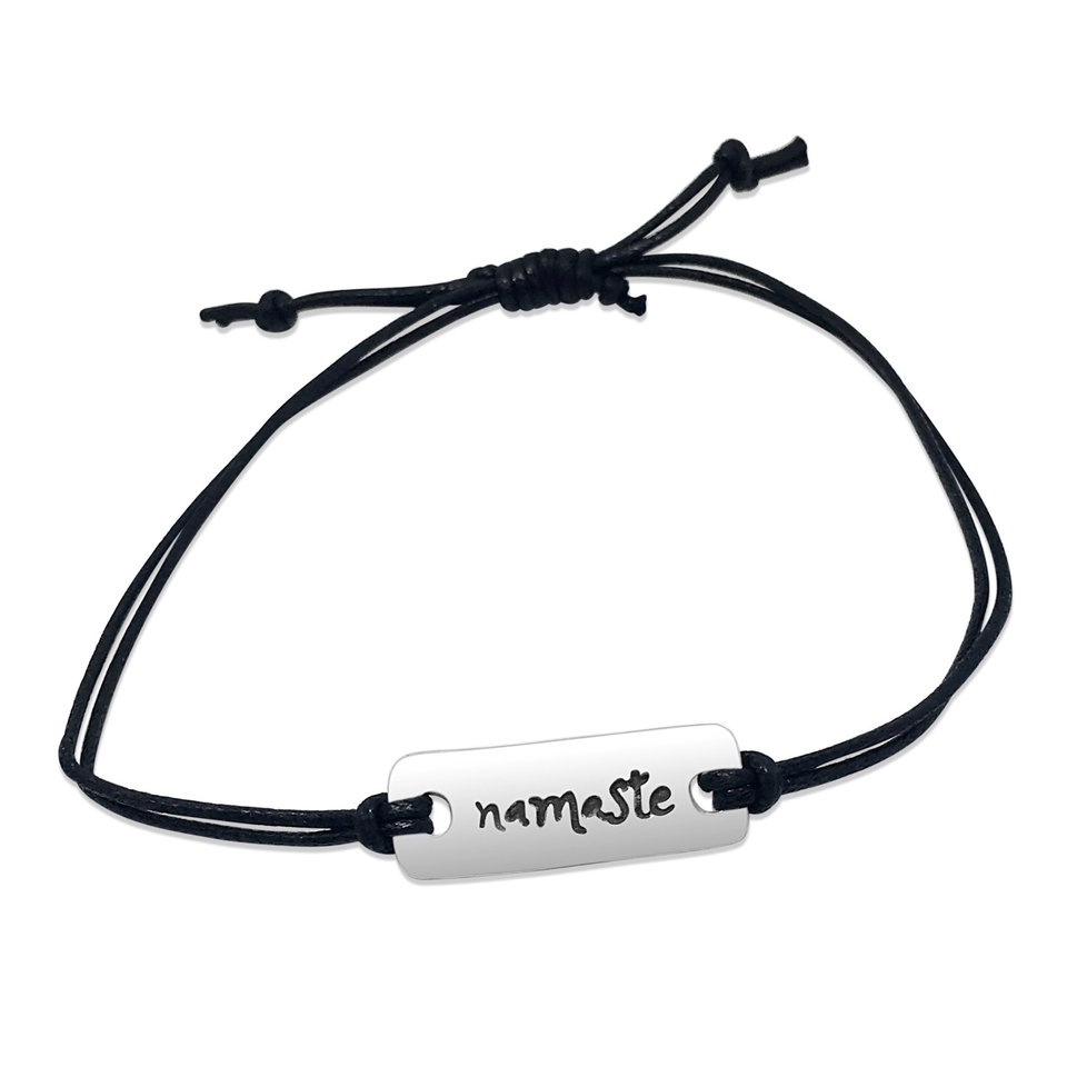 daVoria - Wholesale Charm/Dangle Bracelet - Namaste - Small Intentions0