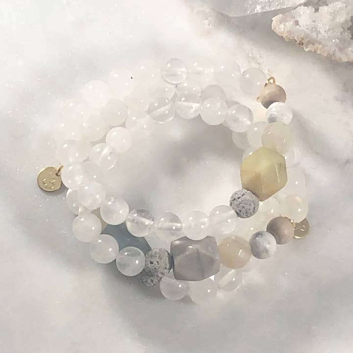 Intuition Stacking Bracelet (Diffuser) for wholesale by Sarah Belle