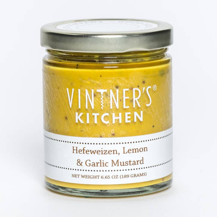 Hefeweizen Moutarde au citron et à l'ail pour la vente par Vintner's Kitchen LLC