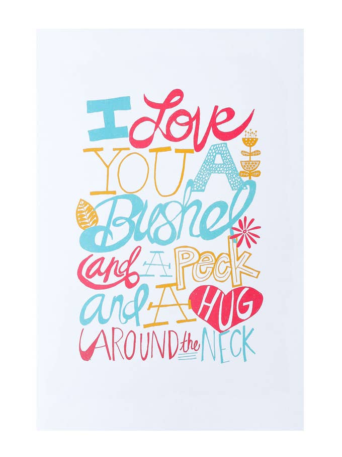 Bushel & A Peck 12 X 18 Art Print for wholesale by Thimblepress