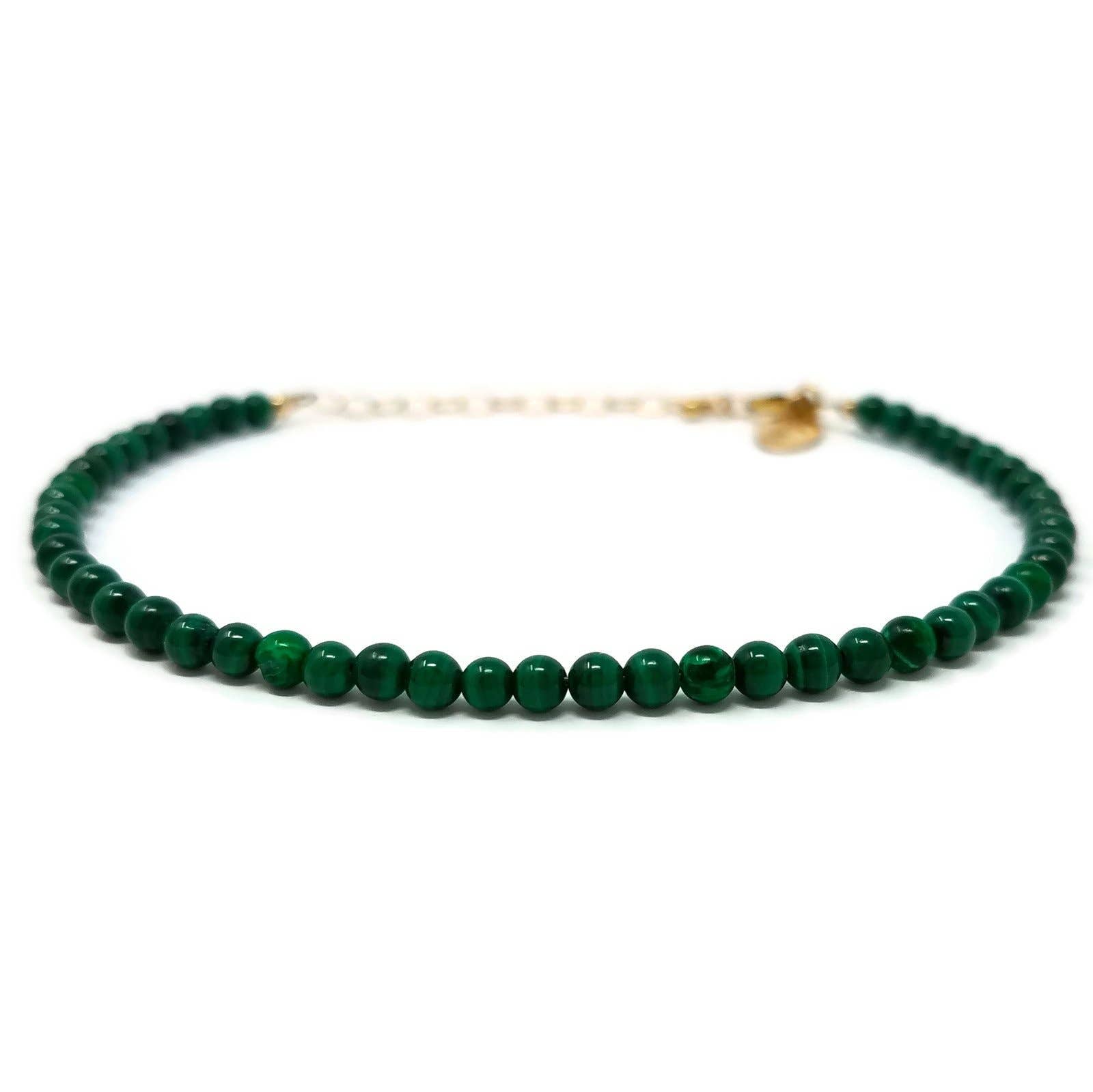 MissElenious Jewelry - Wholesale Beaded Bracelet - Malachite Beaded Bracelet1