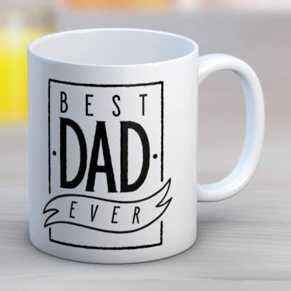 Best Dad Ever Coffee Mug for wholesale by Quotable Life