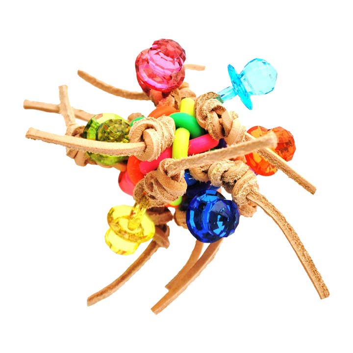 YAY NOVELTY - Wholesale Pet Toy - Cat/Dog - Scooter Z's - 228 Knotty Lover - Bird Foot Toy