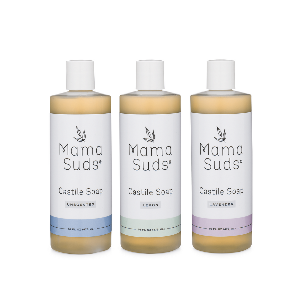 MamaSuds | Non-toxic Household Cleaners + Real Soap - Wholesale Body Wash/Shower Gel - Castile Soap 16 oz6
