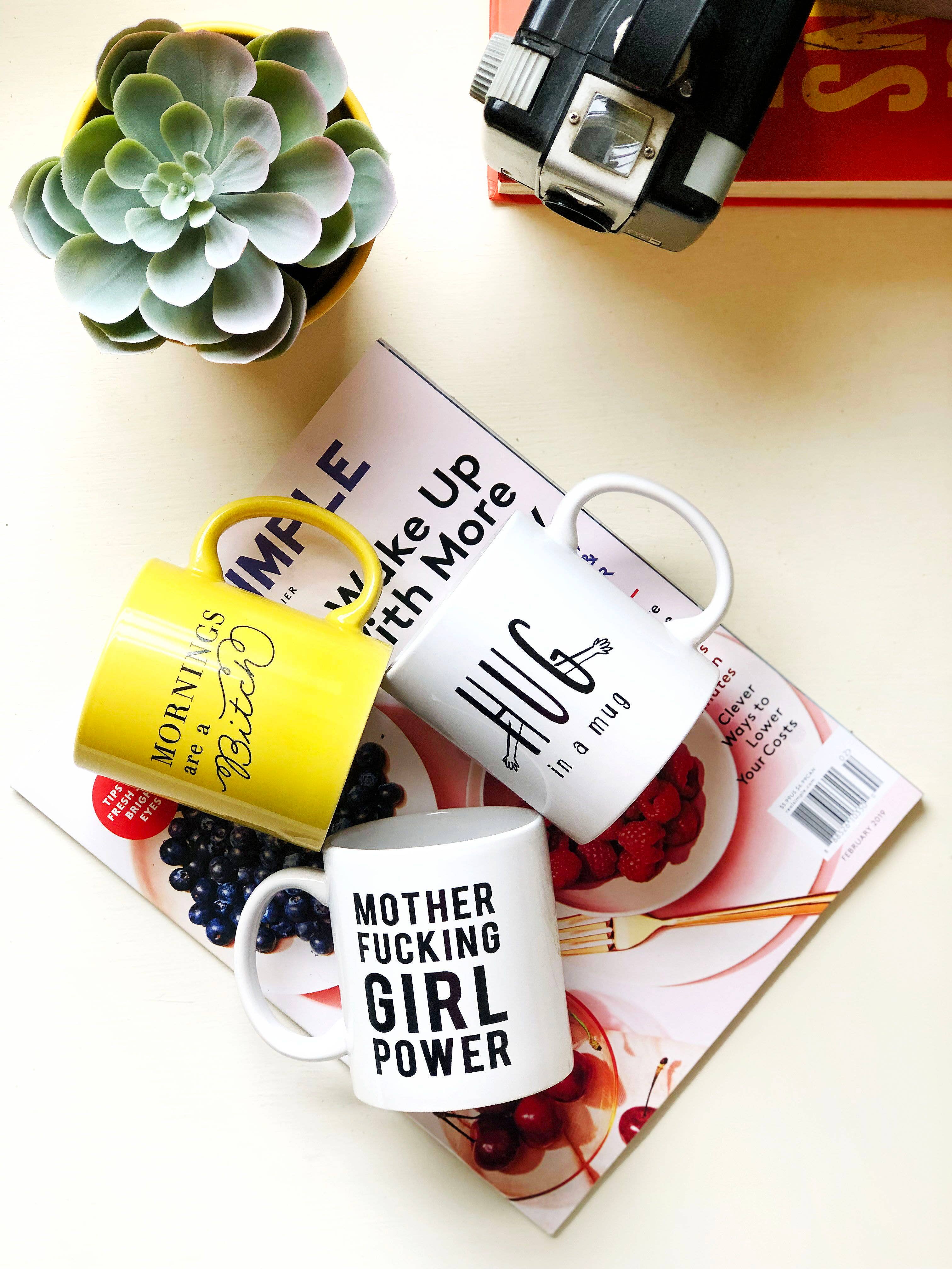 Steel Petal Press - Venta al por mayor Taza - Taza de café y té MF Girl Power4