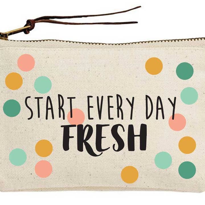 Start Everyday Fresh - Bolsa para venta al por mayor de Potluck Press