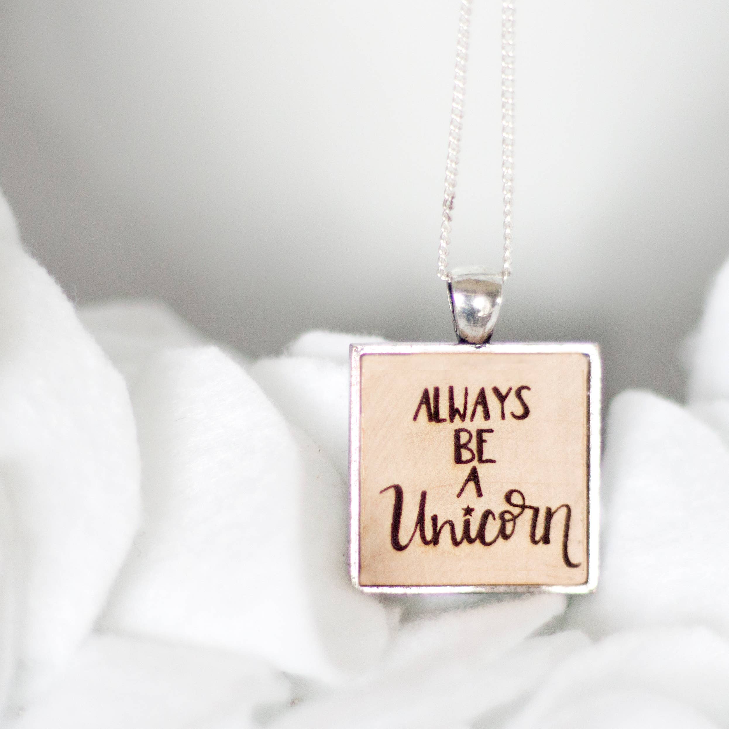 Little Allegory - Wholesale Pendant/Charm Necklace - Always Be a Unicorn Necklace3