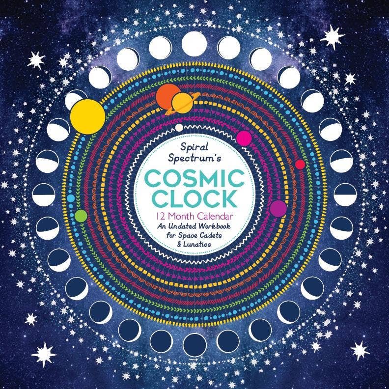Spiral Spectrum - Wholesale Calendar - Cosmic Clock Undated 12 Month Astrology Calendar10