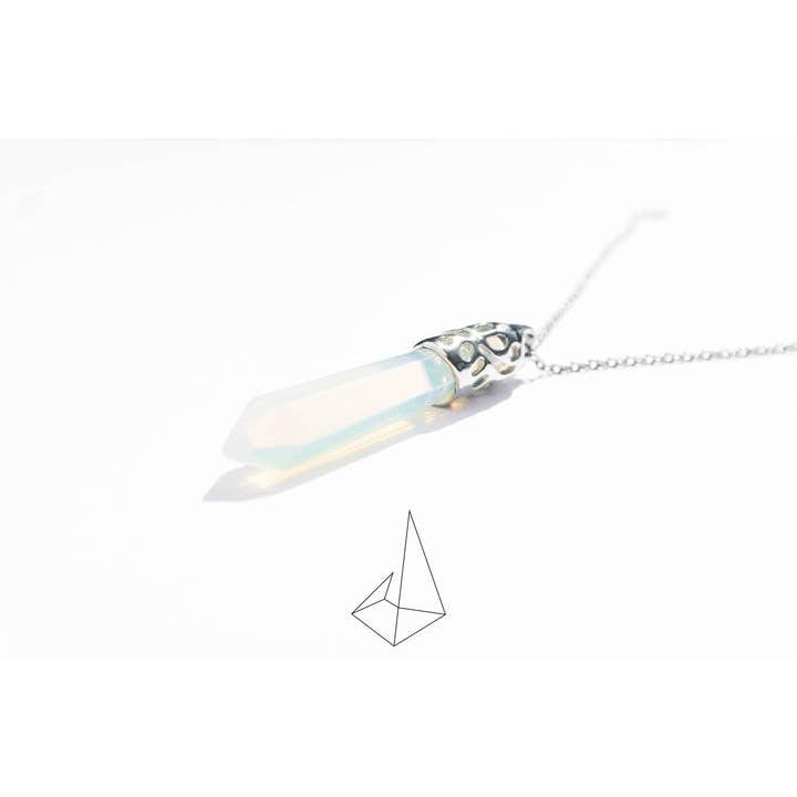 Long Opal Necklace for wholesale by Foxfire Stones