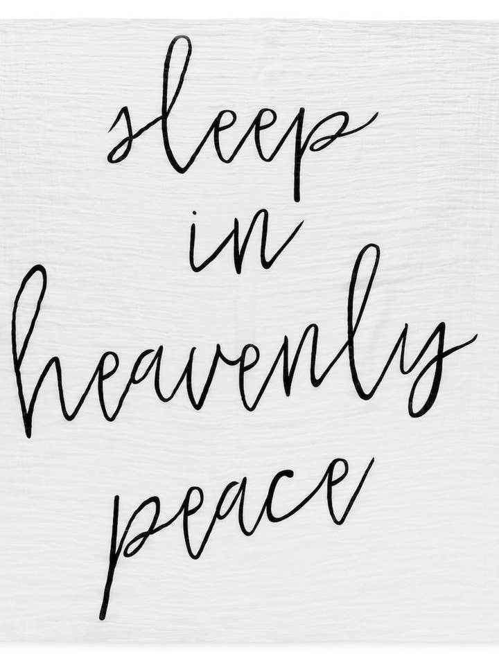 Organic Swaddle Blanket- Sleep in heavenly for wholesale by Modern Burlap