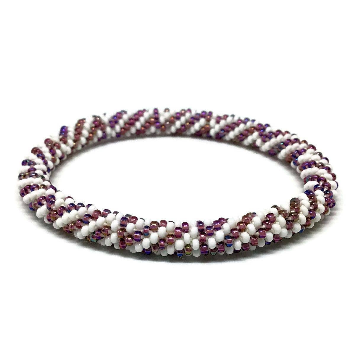 Liftedhope Bracelets - Wholesale Beaded Bracelet - Purple Dazzle0