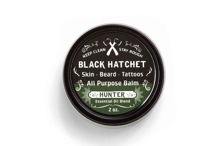 Latika Beauty - Wholesale Beard Styling Product - Beard and Tattoo Balm - Hunter ⚫ Black Hatchet Gifts for Men3