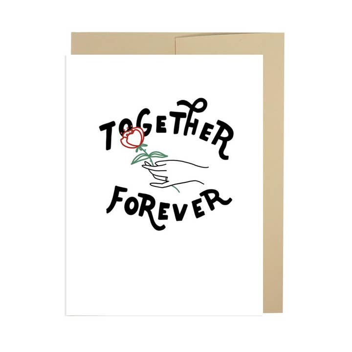 New Moon Paper Goods - Wholesale Love Card - Together Forever Card0