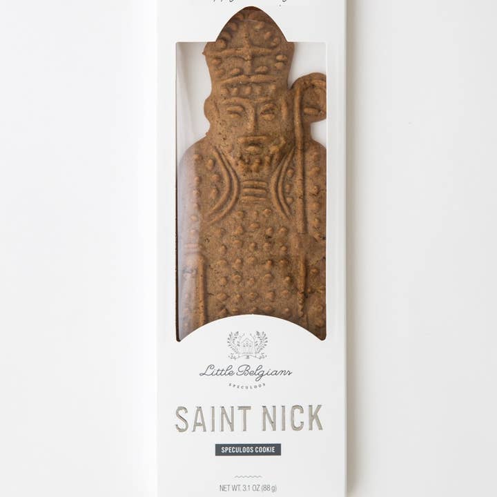 Little Belgians - Wholesale Cookie - SAINT NICK GIFT ORIGINAL SPECULOOS-Ships mid-Oct to December
