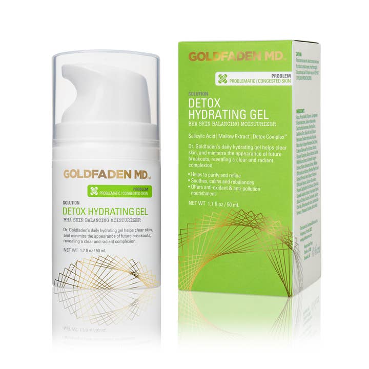 Detox Hydrating Gel Moisturizer for wholesale by Goldfaden MD