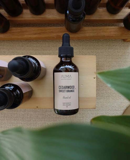 Alma Aromatherapy - Wholesale Beard Styling Product - Cedarwood and Sweet Orange Beard Oil1