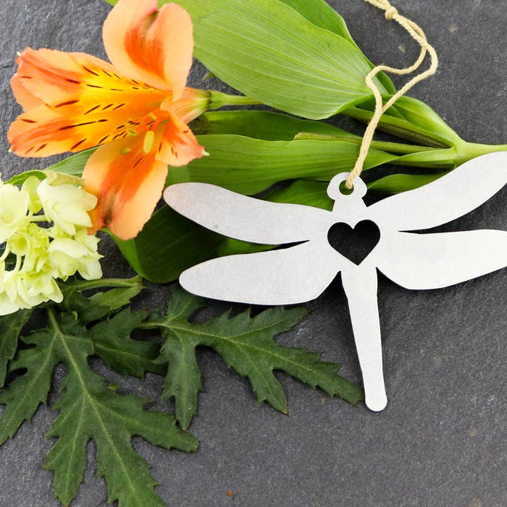Iron Maid Art - Wholesale Ornament - Dragonfly Metal Holiday Gift Christmas Ornament4