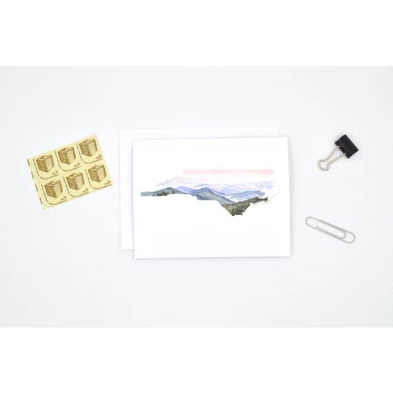 Rachel Alvarez Art - Wholesale Stationery/Notecard Set - North Carolina State Notecard Set2