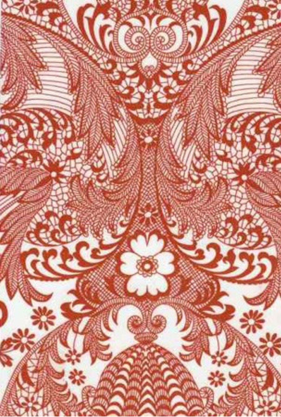 Oilcloth International - Wholesale Tablecloth - 84" x 47.5" Rectangle Paradise Lace Tablecloth1