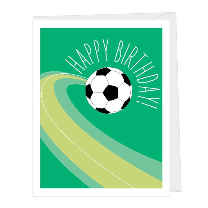 Soccer Birthday Card for wholesale by Apartment 2 Cards