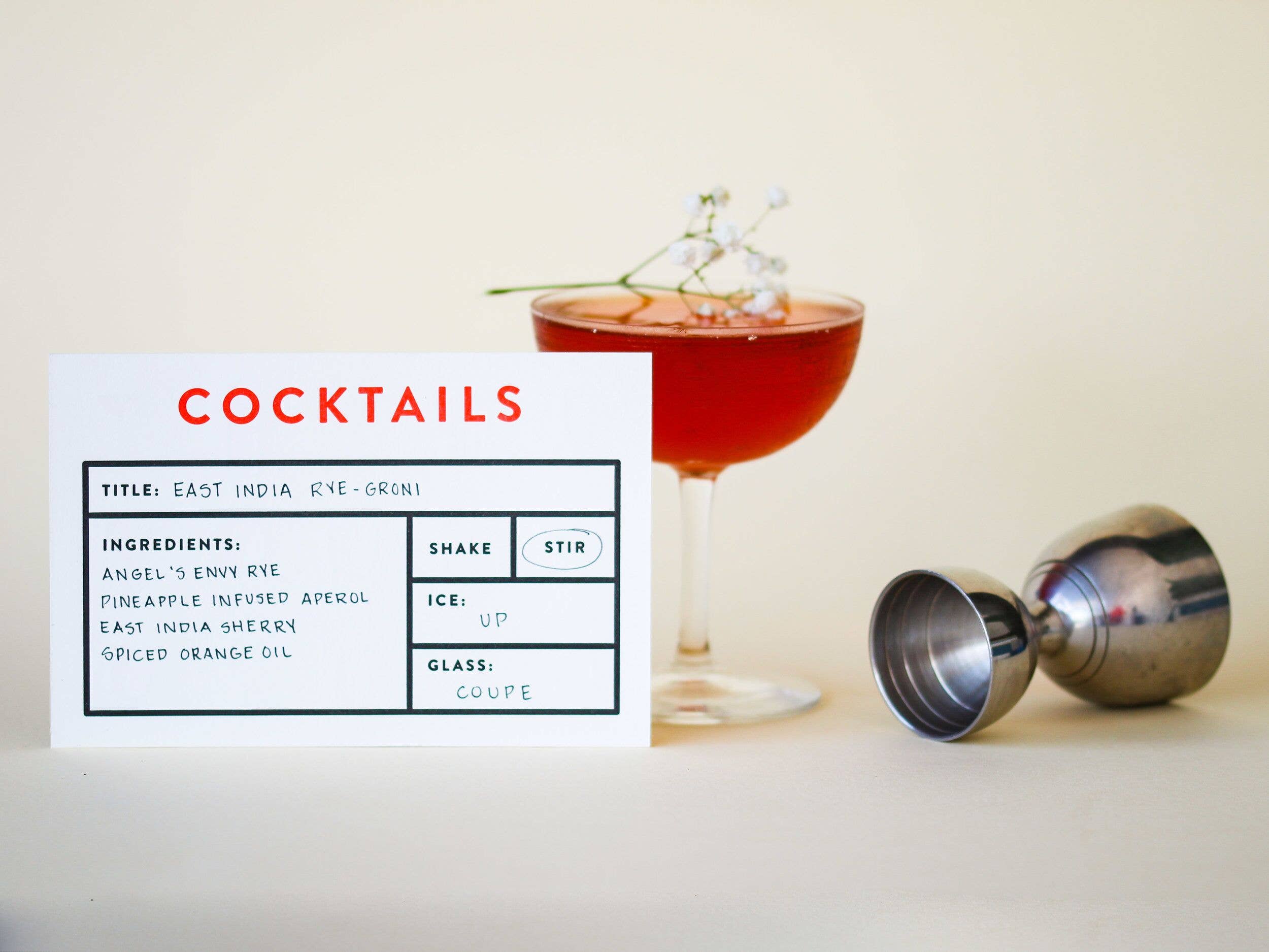 M.C. Pressure - Wholesale Recipe Card - Cocktail Recipe Card1